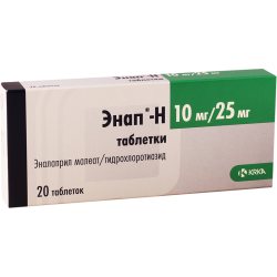 Enap-H 10mg/25mg #20t