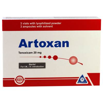 Artoksan 20mg #3 Solut.