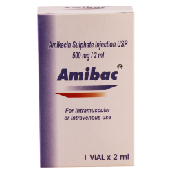 Amibac 500mg/2ml 2ml fl