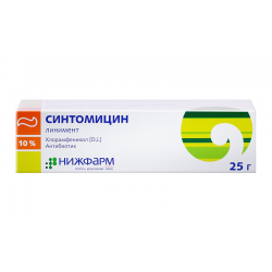 Синтомицина линим10% 25г(Нижф