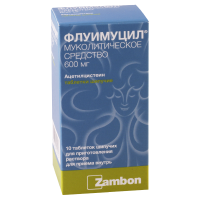 Fluimucil 600mg #10t efferv.