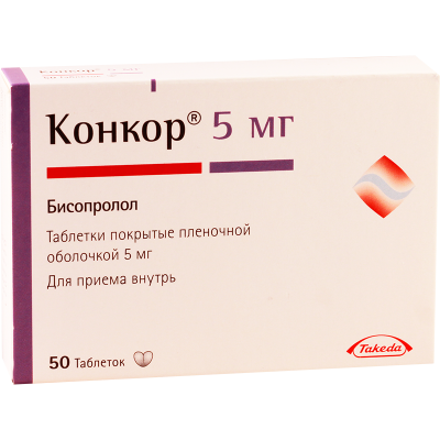 Concor 5mg #50t