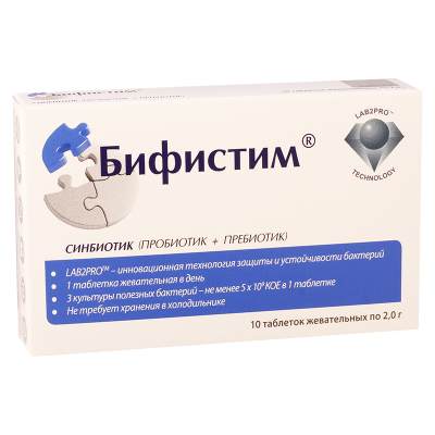 Bifistim 2g #10t chewing      