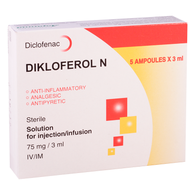 Diklo ferol N 75mg/3ml #5a