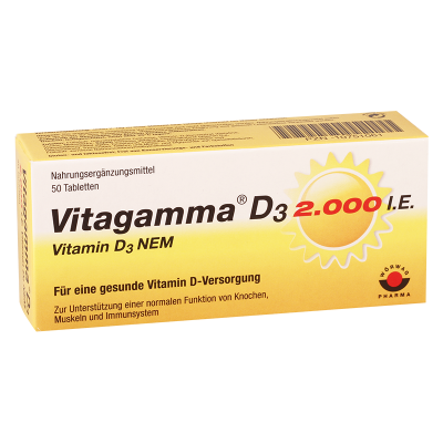 Vitagamma 2000 iu #50t        