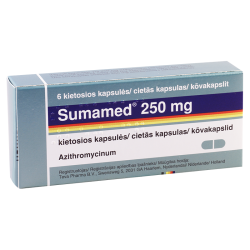 Sumamed 250mg #6caps