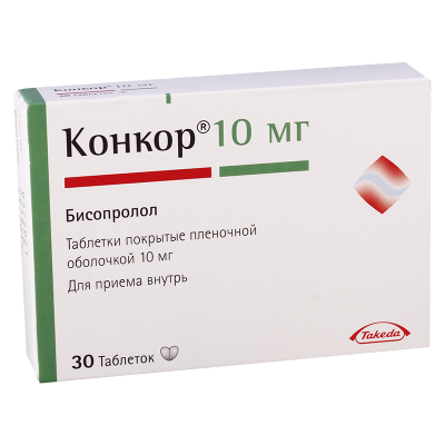 Concor 10mg #30t