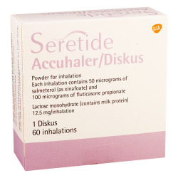 Seretide discus 50/100mcg