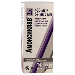 Amoksiklav 2X 457mg/5ml 35ml