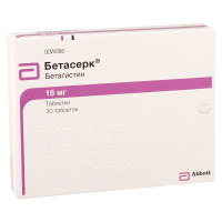 Betaserc 16mg #30t