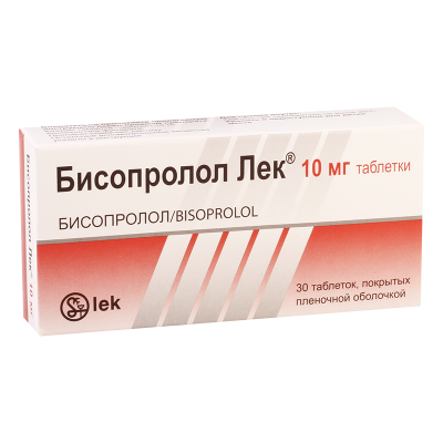 Bisoprolol-LEK 10mg #30t