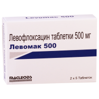 Levomak 500mg #10t