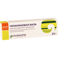 Heparin oint.25g