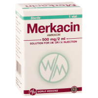 Merkacin 500mg/2ml fl