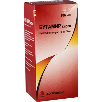 Butamir 7.5mg/5ml 100ml syrup