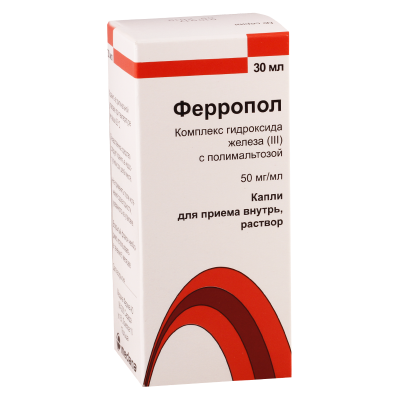 Ferropol 50mg/ml 30ml drops