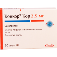 Concor COR 2.5mg #30t