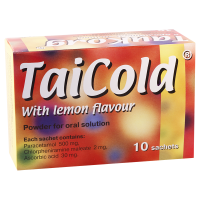 TaiCold w/lemon #10pack GMP