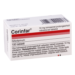 Corinfar  10mg #100t