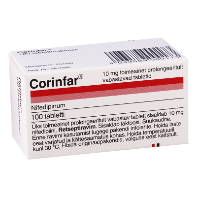 Corinfar  10mg #100t
