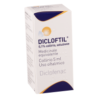 Dicloftil 0.1% 5ml eye drops