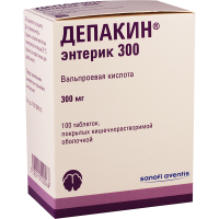 Depakine 300mg #10t