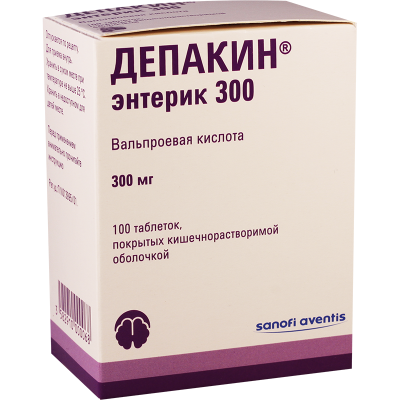 Depakine 300mg #10t