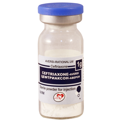 Ceftriaxon 1g fl