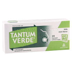 Tantum verde 3mg #20t subling.