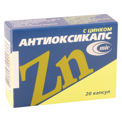Antioxicaps w/zinc #20caps