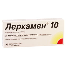 Lercamen 10mg #28t