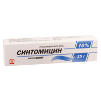 Синтомицина линим10% 25г(алтай