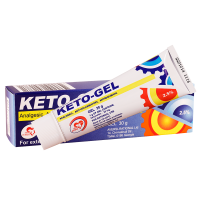 Keto-gel 2.5% 30g gel tub