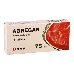 Agregan  75mg #30t GMP