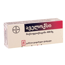 Avelox 400mg #5t