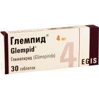 Glempid 4mg #30t