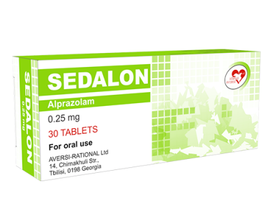 Sedalon 0.25mg #30t