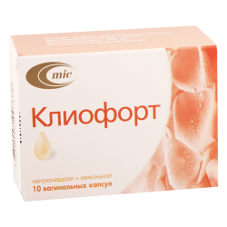 Kliofort 100/500mg#10vag.supp.