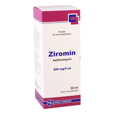 Ziromin 200mg/5ml 30ml susp.  