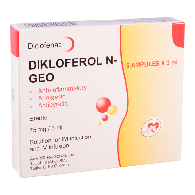 Diklo ferol N-Geo 75mg/3ml#5a