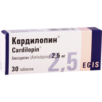 Cardilopin 2.5mg #30t