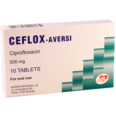 Ciproflox(Ceflox)500mg#50t