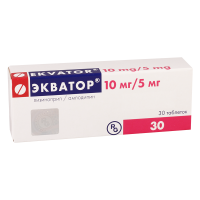 Ekvator 10mg/5mg #30t