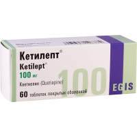 Ketilept 100mg #60t