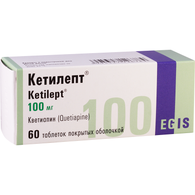 Ketilept 100mg #60t