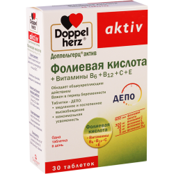 Доппельгерц фолиев.кислота#30к