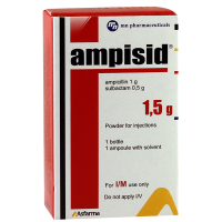 Ampisid 1.5g fl i/m