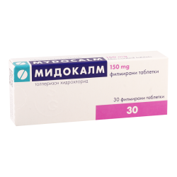 Mydocalm 150mg #30dr