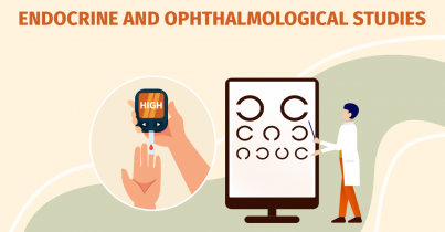 Combined promotions on ophthalmological and endocrine studies