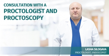 Consultation With A Proctologist And Proctoscopy